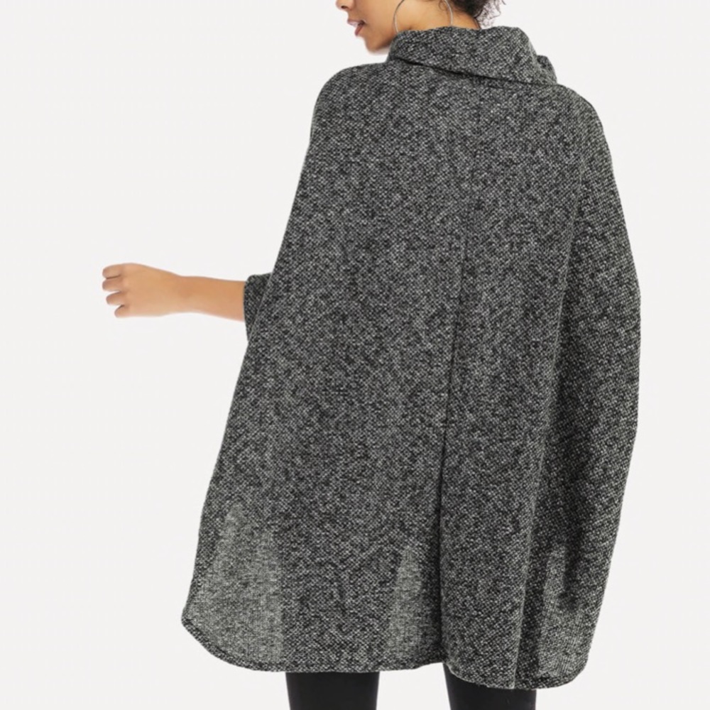 Poncho Sweater - Picture 2 of 2